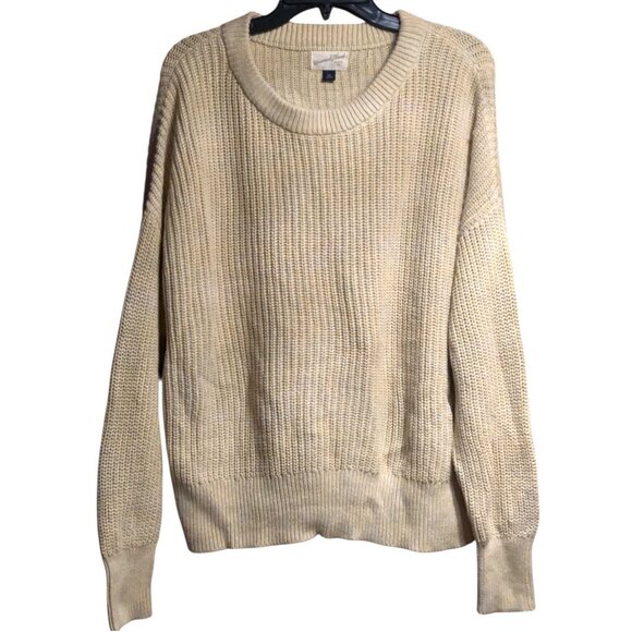 Universal Thread Granny Core CYellow Crewneck Sweater Multi Color Accent Sz XXL - Picture 3 of 15